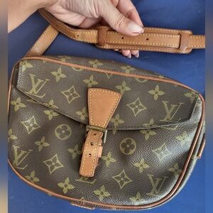 Louis Vuitton Monogram Canvas Brown & Tan Crossbody Messenger